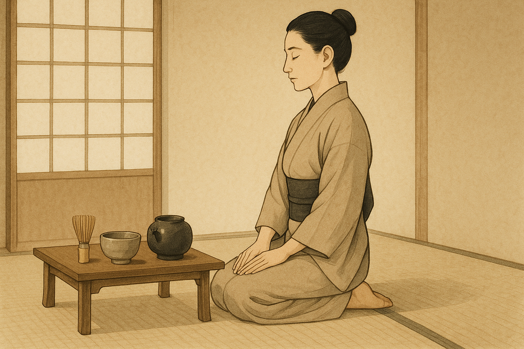 Sitting Posture in Tea Ceremony Etiquette