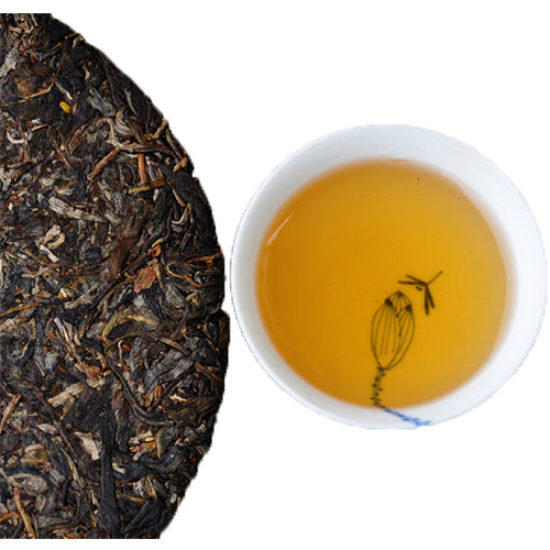 2012 XiaGuan "Qing Feng Shang Pin" (Breeze Premium One) Cake 357g Puerh Sheng Cha Raw Tea