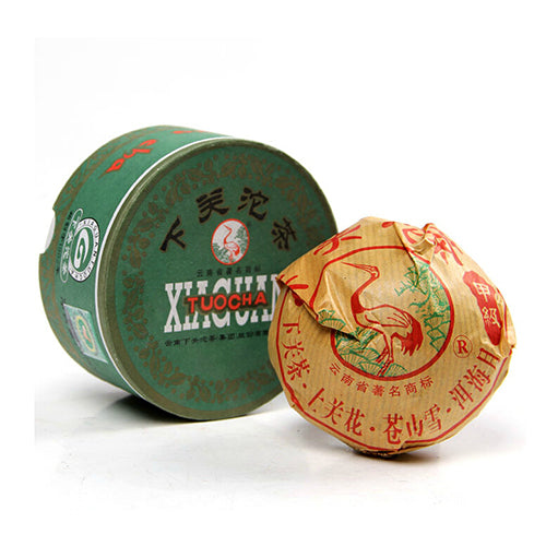 2010 XiaGuan "Jia Ji" (1st Grade) Tuo 100g Puerh Sheng Cha Raw Tea