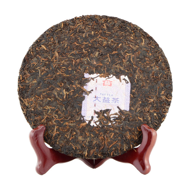 2017 DaYi "Wei Zui Yan" (the Strongest Flavor) Cake 357g Puerh Shou Cha Ripe Tea
