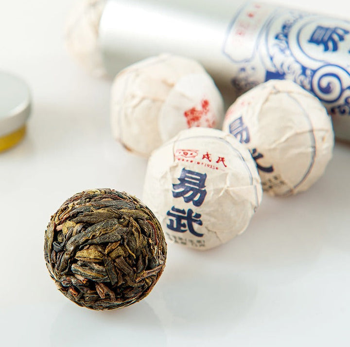 2022 MengKu RongShi "Yi Wu" (Yiwu) Dragon Ball 8g / Cake 357g Puerh Raw Tea Sheng Cha