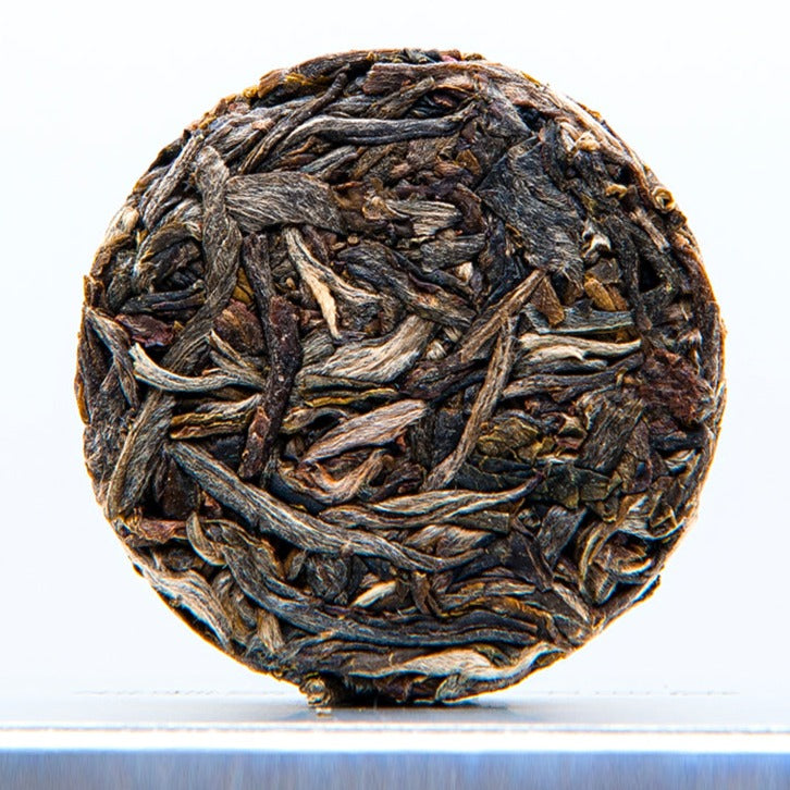 2022 MengKu RongShi "Tou Cai - Ji Shao Shu" (1st Picking - Rare Tree) Cake 8g / 357g 100g, Loose Leaf 100g / Cylinder 600g Puerh Raw Tea Sheng Cha