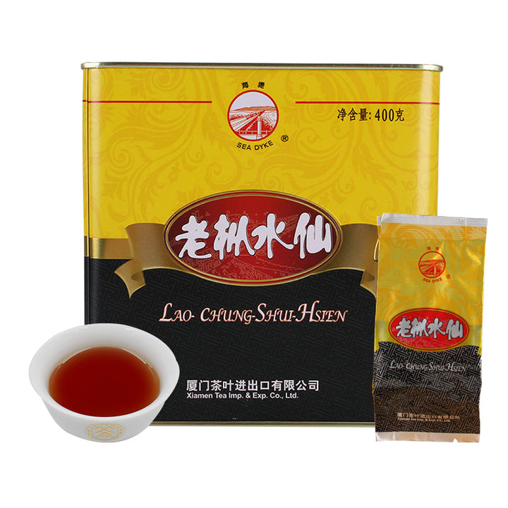 2025 Sea Dyke "Lao Cong Shui Xian - AT110" (Old Tree Shuixian) 1st Grade, 400g/Tin, Wuyi Yancha, Rock / Cliff Oolong Tea