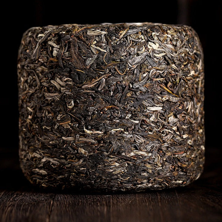 2022 MengKu RongShi "Tou Cai - Ji Shao Shu" (1st Picking - Rare Tree) Cake 8g / 357g 100g, Loose Leaf 100g / Cylinder 600g Puerh Raw Tea Sheng Cha