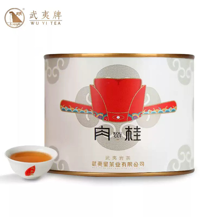 2025 Wuyi Star "Rou Gui - Jing Dian Lao Wei Dao" (Rougui - Classic Flavor) 1st Grade, Light Roasted, 50g/Tin, Wuyi Yancha, Rock / Cliff Oolong Tea