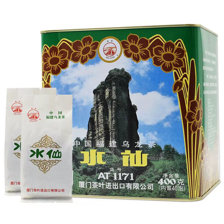 2025 Sea Dyke "Shui Xian - Shou Gong - AT1171" (Shuixian - Handmade) 1st Grade, 400g/Tin, Wuyi Yancha, Rock / Cliff Oolong Tea