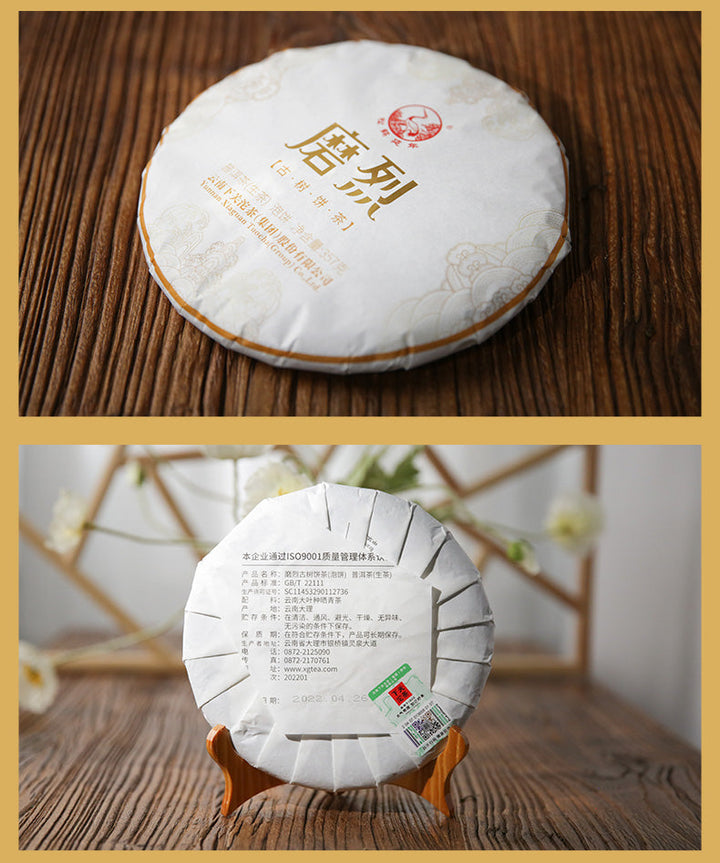 2022 Xiaguan "Mo Lie - Gu Shu" (Molie - Old Tree - Mengku) 357g Puerh Raw Tea Sheng Cha