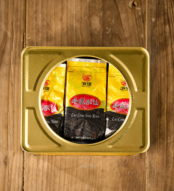 2025 Sea Dyke "Lao Cong Shui Xian - AT110" (Old Tree Shuixian) 1st Grade, 400g/Tin, Wuyi Yancha, Rock / Cliff Oolong Tea