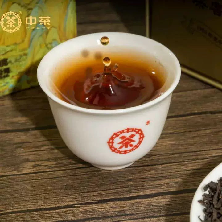 2024 CNNP Liu Bao "Gui Qing Yun - Dou Qing Xiang" (Guiqing Charm -  Bean Green Aroma - 2nd Grade - Aged from 2021) Liu Pao Tea, 150g/Tin Liubao, Dark Tea,  Wuzhou, Guangxi