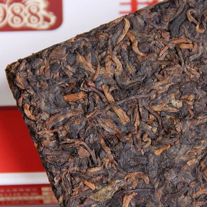 2021 LaoTongZhi "9988" Brick 250g Puerh Ripe Tea Shou Cha