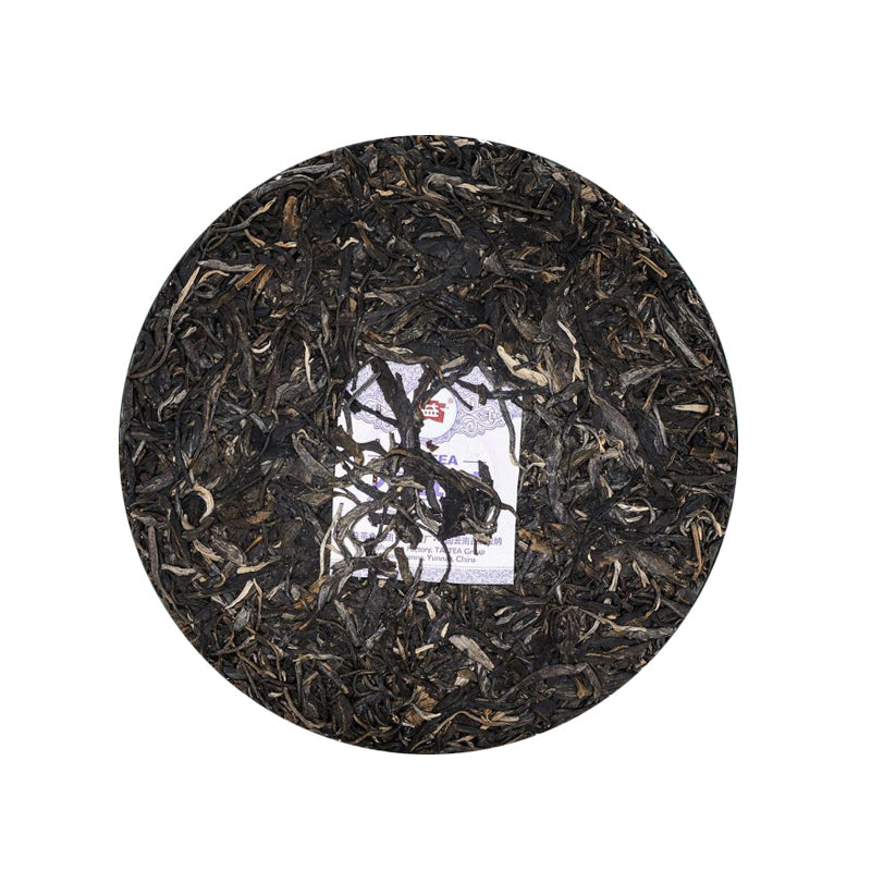2022 DaYi "Qiao Mu" (Arbor Tree - 10 Years' Aged Tea) Cake 357g Puerh Sheng Cha Raw Tea
