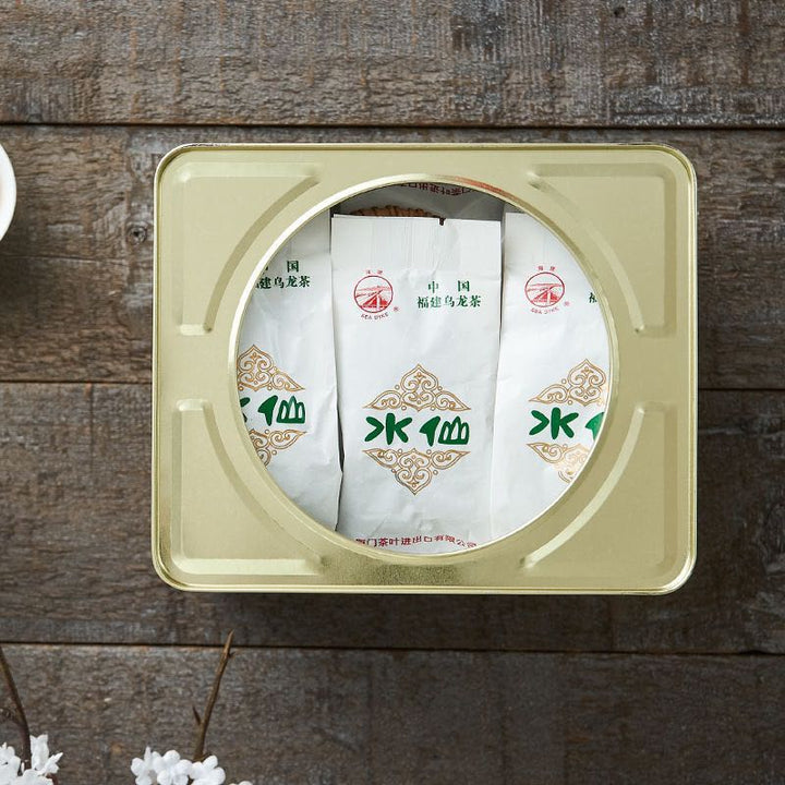 2025 Sea Dyke "Shui Xian - Shou Gong - AT1171" (Shuixian - Handmade) 1st Grade, 400g/Tin, Wuyi Yancha, Rock / Cliff Oolong Tea