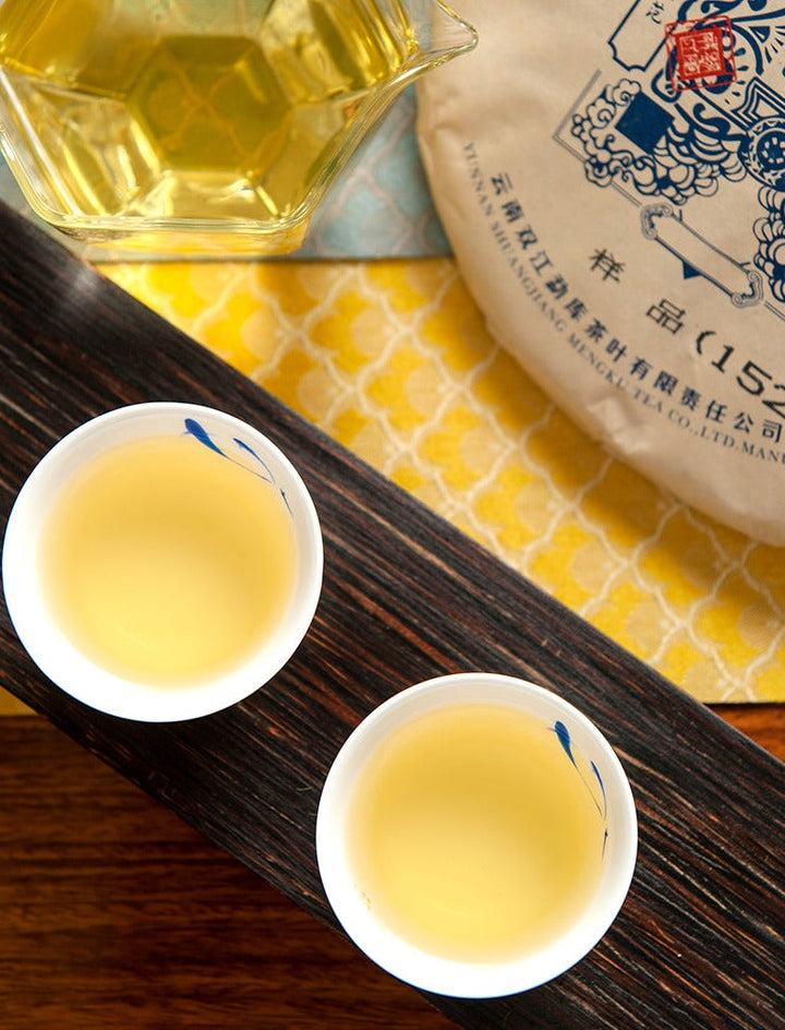 2022 MengKu RongShi "Yi Wu" (Yiwu) Dragon Ball 8g / Cake 357g Puerh Raw Tea Sheng Cha