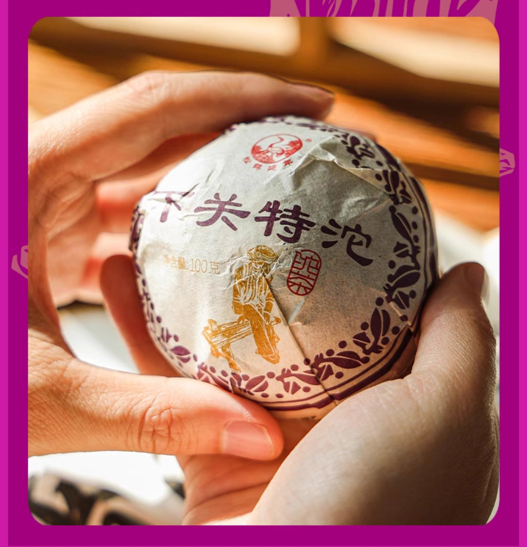 2025 XiaGuan "Te Ji" (Special Grade) Tuo 100g Puerh Sheng Cha Raw Tea