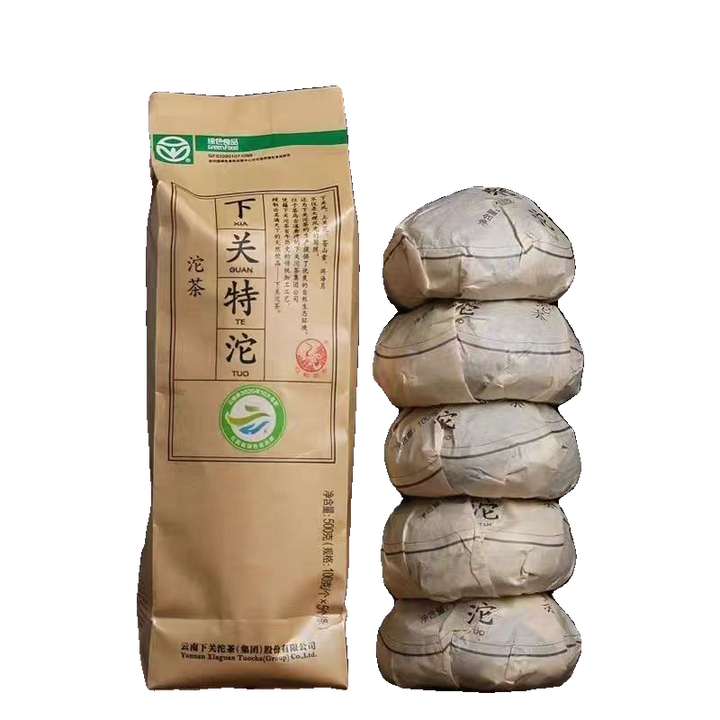 2024 XiaGuan "Te Tuo" (Special Tuo) 100g*5=500g Puerh Raw Tea Sheng Cha