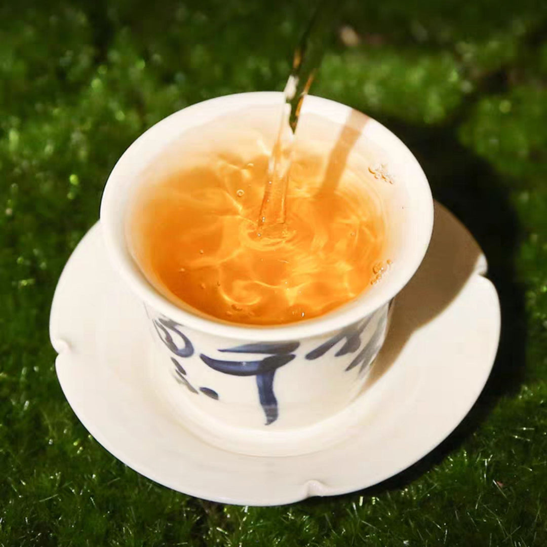 2025 XiaGuan "Xue Shan Chen Yun - Long Zhu" (Snow Mountain 13ys Aged Charm - Dragon Ball) Tuo 160g/Box Puerh Raw Tea Sheng Cha