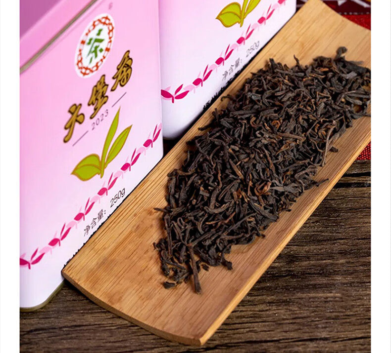 2023 CNNP Liu Bao "Gong Ti Guan - Zi Guan - Te Ji" (Gongti Can - Purple Can - Special Grade - Aged from 2019) Liu Pao Tea, 250g/Tin Liubao, Dark Tea,  Wuzhou, Guangxi