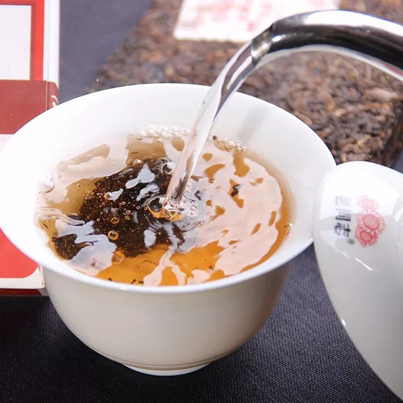 2021 LaoTongZhi "9988" Brick 250g Puerh Ripe Tea Shou Cha