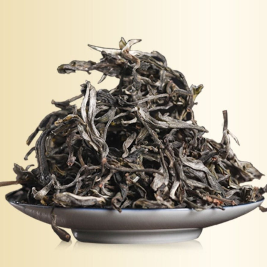 2022 MengKu RongShi "Tou Cai - Ji Shao Shu" (1st Picking - Rare Tree) Cake 8g / 357g 100g, Loose Leaf 100g / Cylinder 600g Puerh Raw Tea Sheng Cha