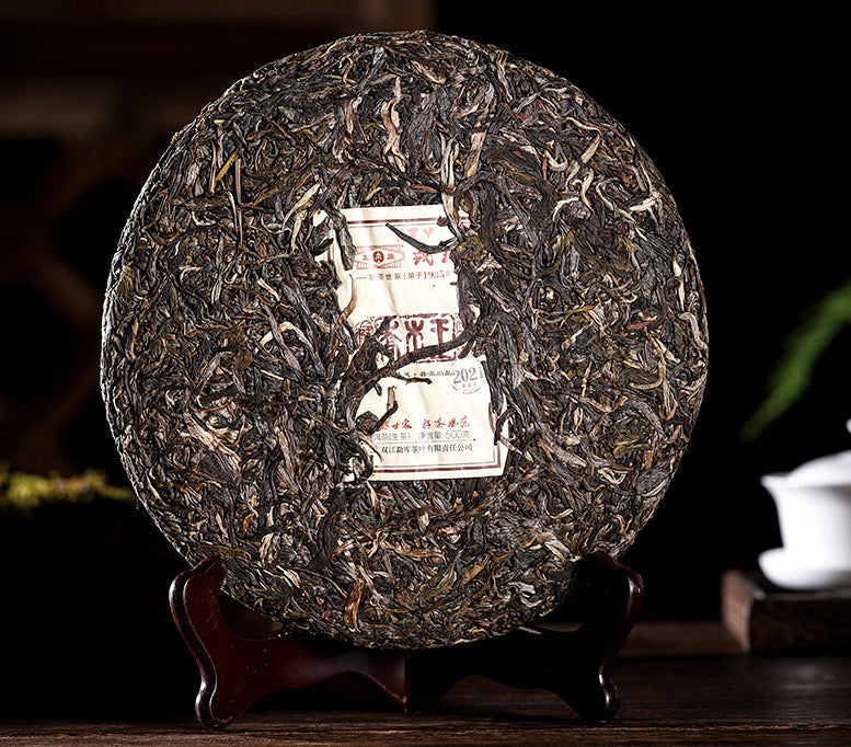 2021 MengKu RongShi "Qiao Mu Wang" (Arbor King) Cake 500g Puerh Raw Tea Sheng Cha