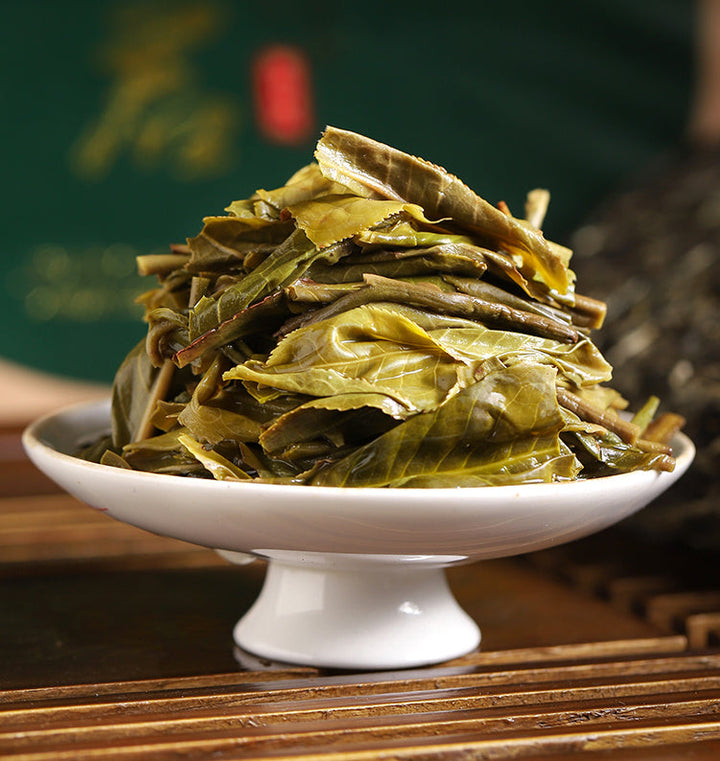 2022 MengKu RongShi "Bo Jun" (Wish) Organic, Mini Ball 8g / Cake 200g / 1000g Puerh Raw Tea Sheng Cha