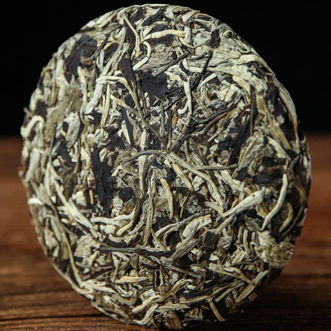 2024 XiaGuan "Yue Guang Bai" (Moon Light White) White Tea Cake 200g Jinggu, Yunnan
