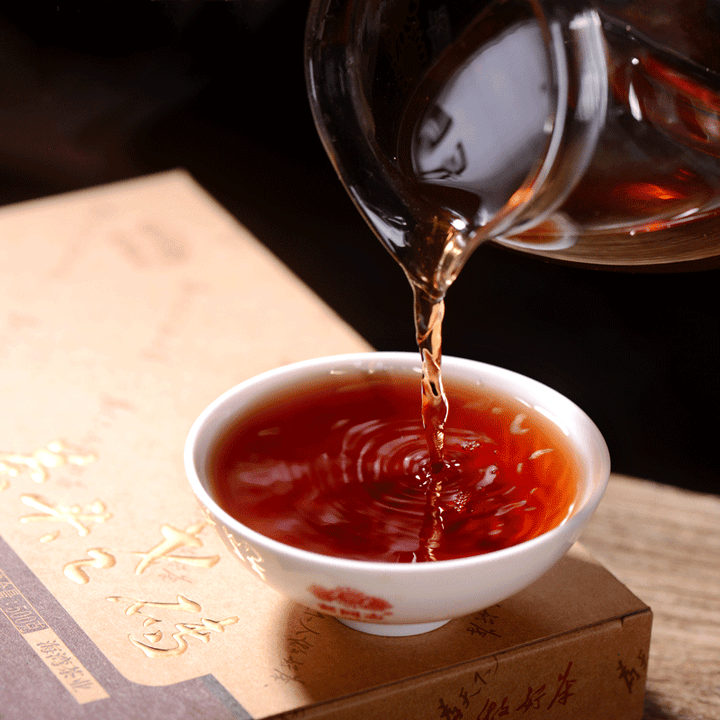 2018 LaoTongZhi "9908 - Cha Tou Lao Zhuan" ( LaoChaTou Brick ) 500g Puerh Ripe Tea Shou Cha