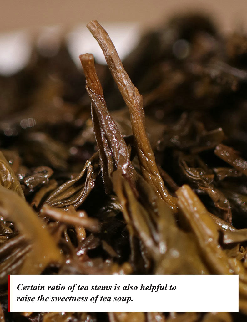 2017, 2019, 2021 BaiShaXi "Tian Fu Cha" (Golden Flower Tianjian Fucha) Brick 1000g Fu Tea. Dark Tea