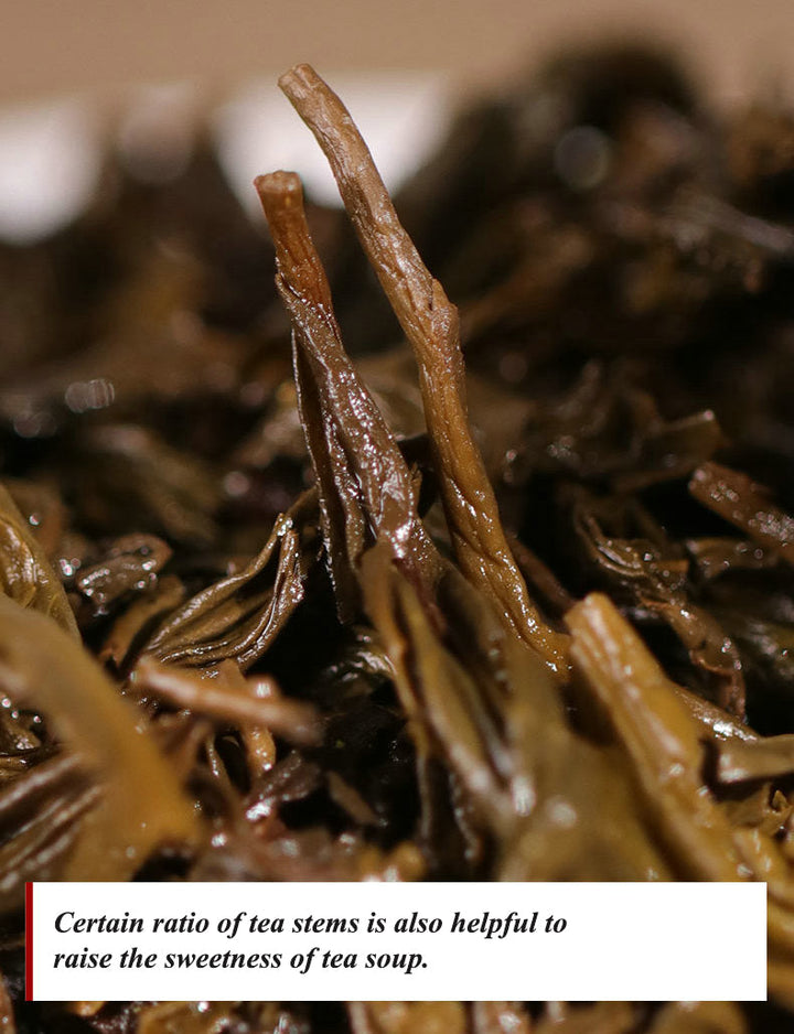 2017, 2019, 2021 BaiShaXi "Tian Fu Cha" (Golden Flower Tianjian Fucha) Brick 1000g Fu Tea. Dark Tea