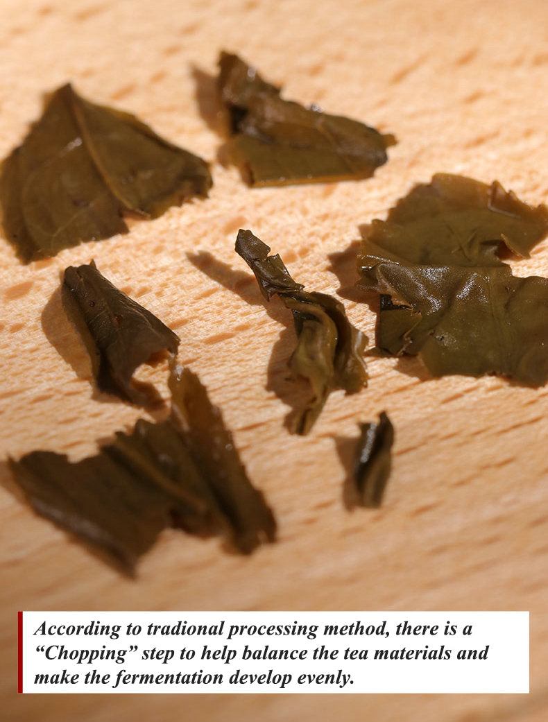 2017, 2019, 2021 BaiShaXi "Tian Fu Cha" (Golden Flower Tianjian Fucha) Brick 1000g Fu Tea. Dark Tea