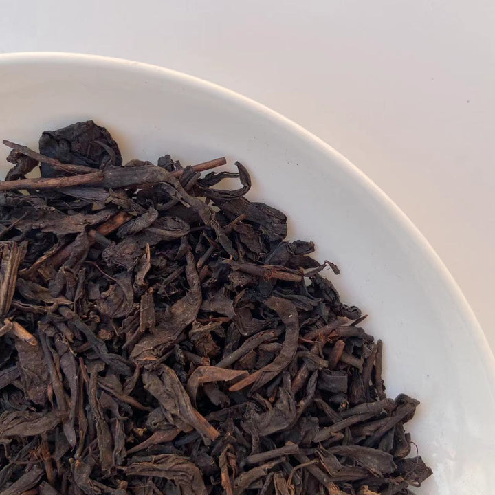 90's Wuzhou "Liu Bao"(Liubao A+ Grade) 850g Loose Leaf Dark Tea, Guangxi Province.
