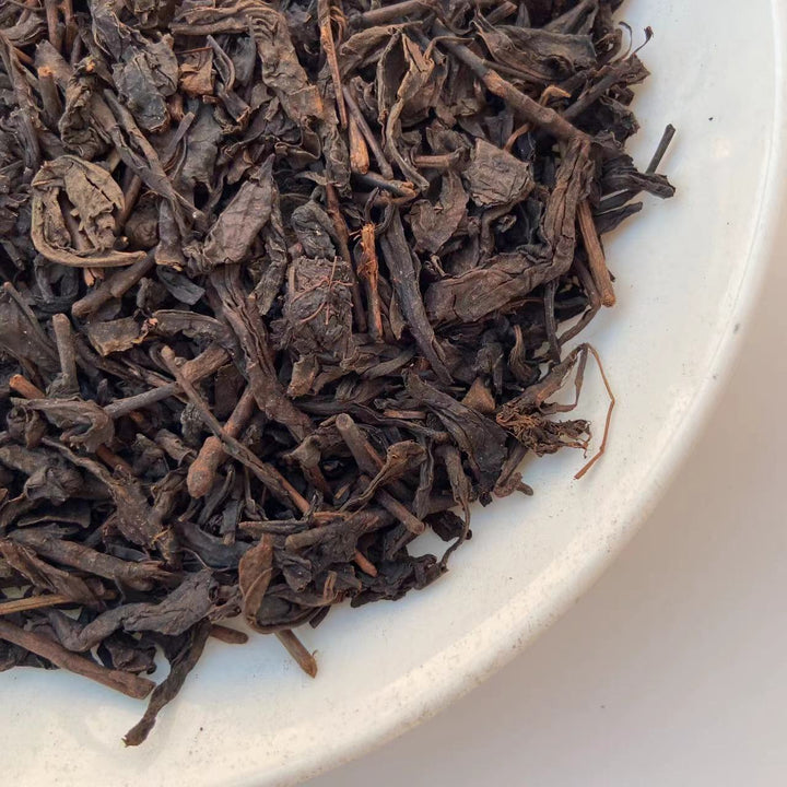 90's Wuzhou "Liu Bao"(Liubao A+ Grade) 850g Loose Leaf Dark Tea, Guangxi Province.