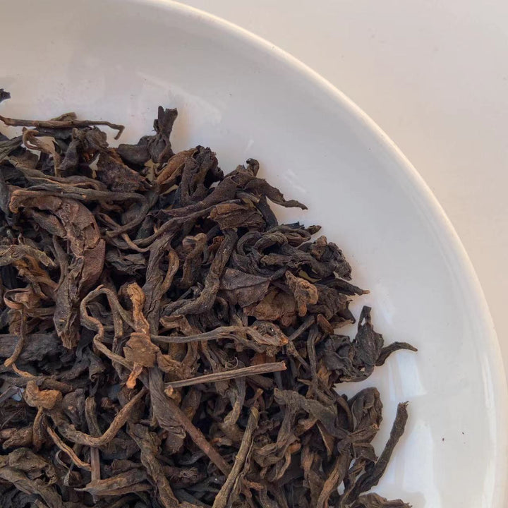 80's Wuzhou "Liu Bao"(Liubao A+ Grade) 850g Loose Leaf Dark Tea, Guangxi Province.