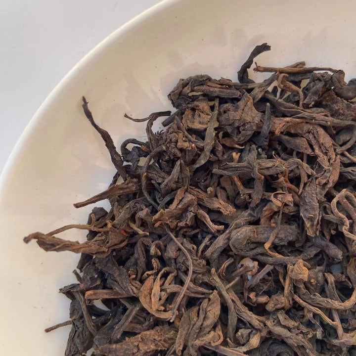 80's Wuzhou "Liu Bao"(Liubao A+ Grade) 850g Loose Leaf Dark Tea, Guangxi Province.