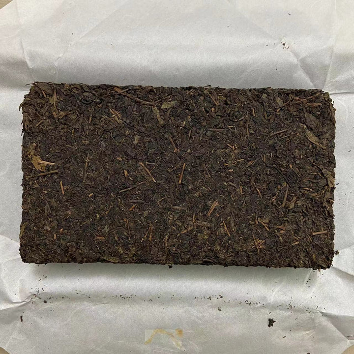 2018 JingWei Fu Tea "Qin Ling Zhi Dian" (The Top of Qingling Mountains) Brick 850g Dark Tea, Fu Cha, ShaanXi