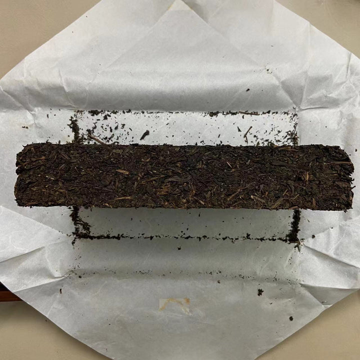 2018 JingWei Fu Tea "Qin Ling Zhi Dian" (The Top of Qingling Mountains) Brick 850g Dark Tea, Fu Cha, ShaanXi