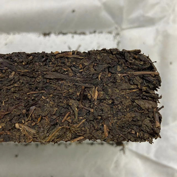 2018 JingWei Fu Tea "Qin Ling Zhi Dian" (The Top of Qingling Mountains) Brick 850g Dark Tea, Fu Cha, ShaanXi