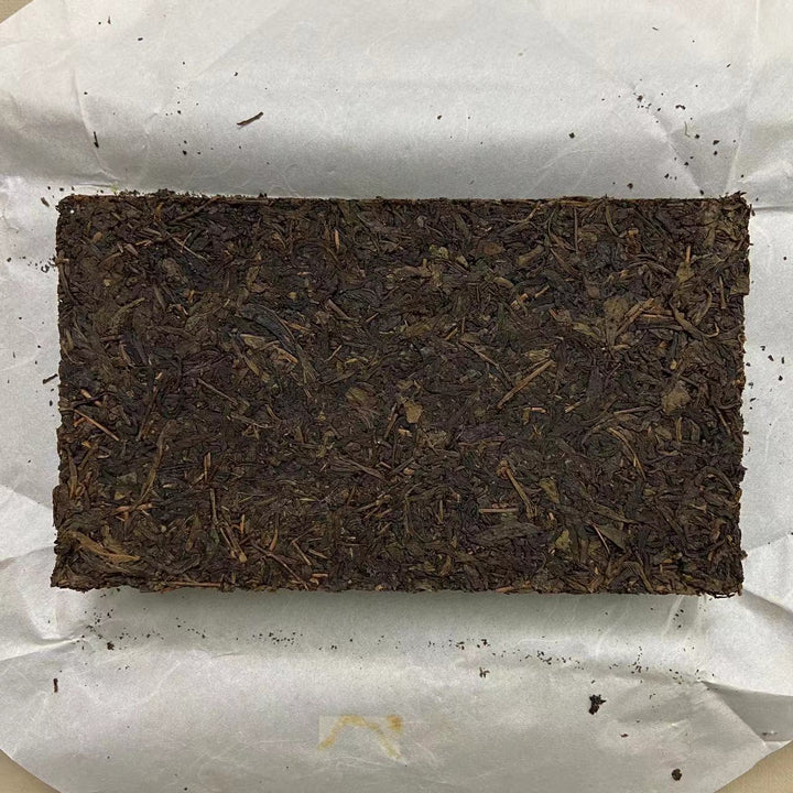 2018 JingWei Fu Tea "Qin Ling Zhi Dian" (The Top of Qingling Mountains) Brick 850g Dark Tea, Fu Cha, ShaanXi