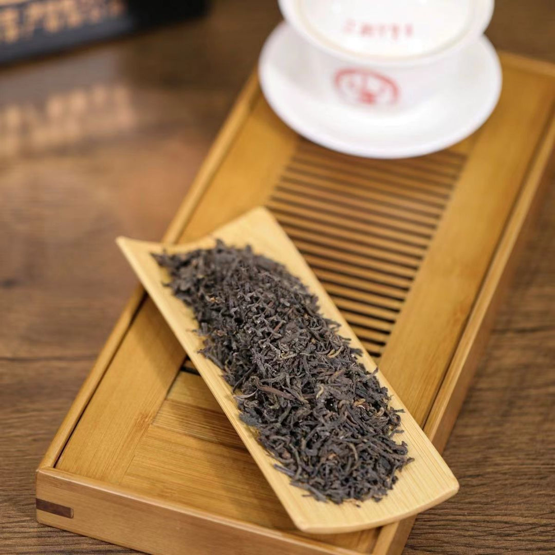 2024 SanHe "21031 - Te Ji" (Special Grade) 2kg/Basket Liubao Loose Leaf Dark Tea Wuzhou, Guangxi