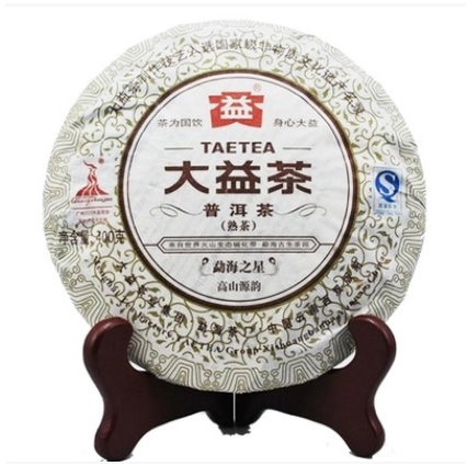 2010 DaYi "Meng Hai Zhi Xing" (Star of Menghai) Cake 357g Puerh Shou Cha Ripe Tea