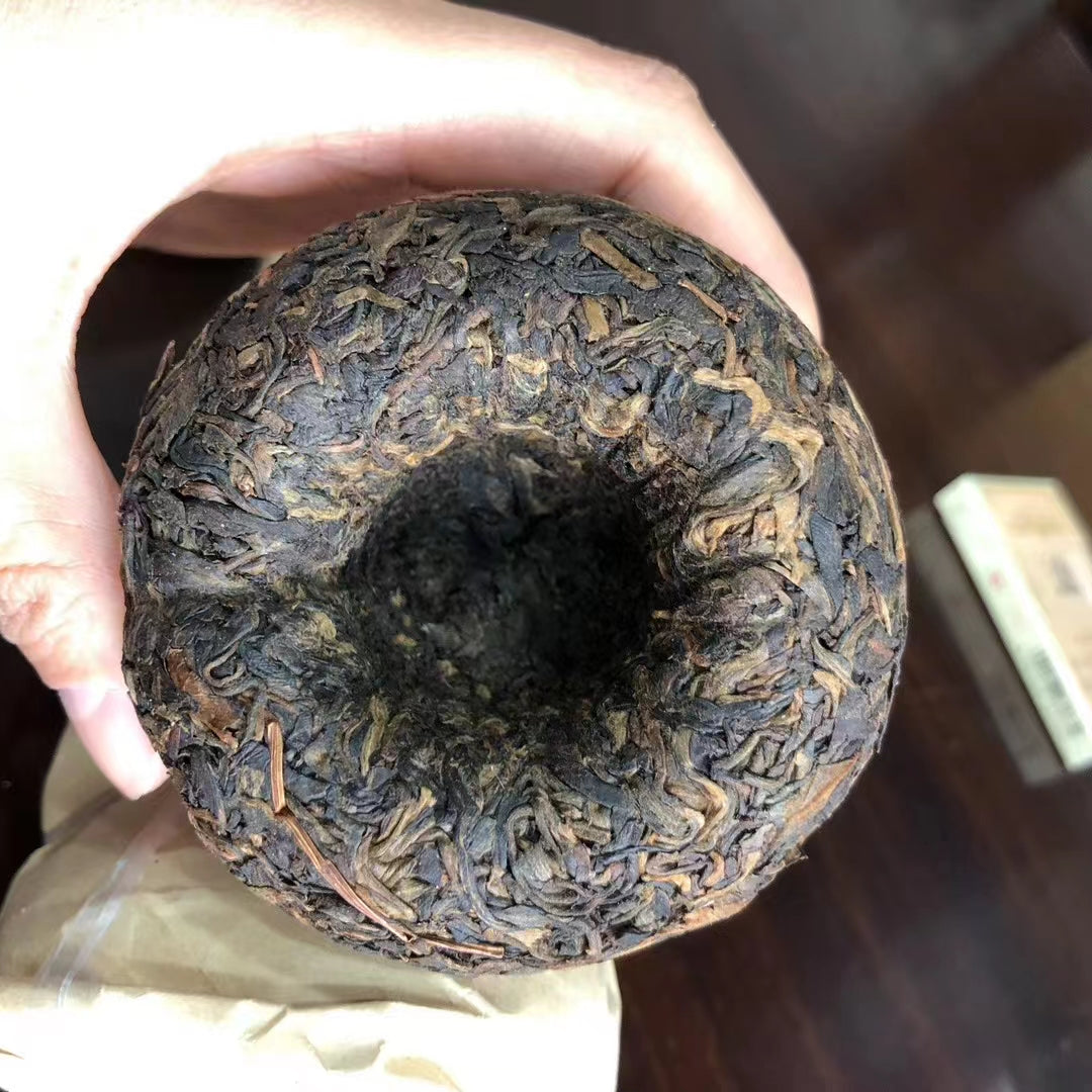 2003 YinHao "Yin Hao" (Silver Hair Tuo) 100g Puerh Sheng Cha Raw Tea, Lin Cang.