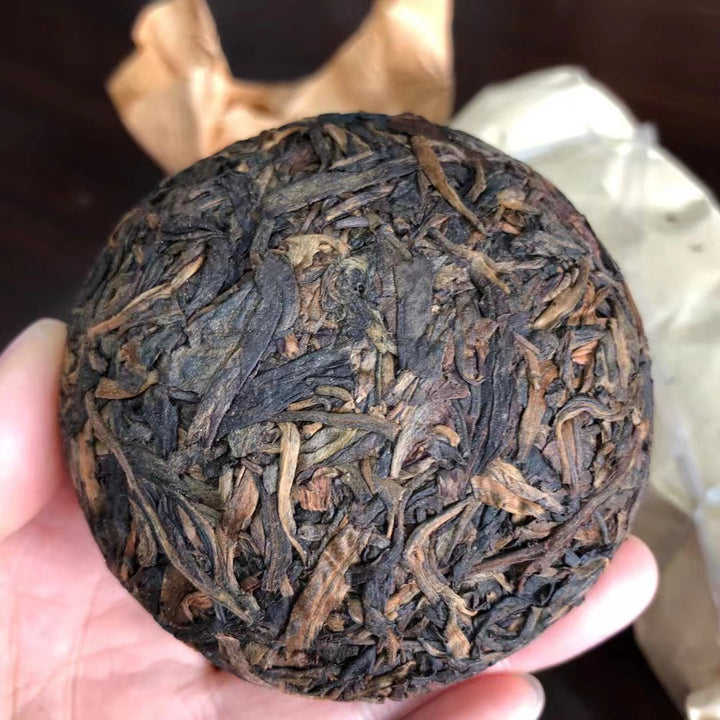 2003 YinHao "Yin Hao" (Silver Hair Tuo) 100g Puerh Sheng Cha Raw Tea, Lin Cang.