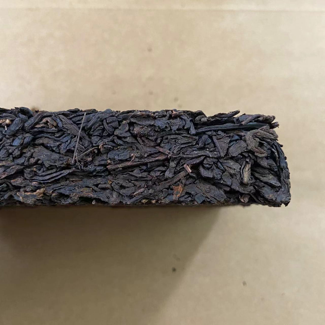 2005 LaoTongZhi "Cha Zhuan - Zhu Pi Cha" (Tea Brick - Bamboo Neifei) 250g Puerh Ripe Tea Shou Cha