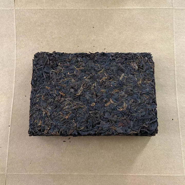 2005 LaoTongZhi "Cha Zhuan - Zhu Pi Cha" (Tea Brick - Bamboo Neifei) 250g Puerh Ripe Tea Shou Cha