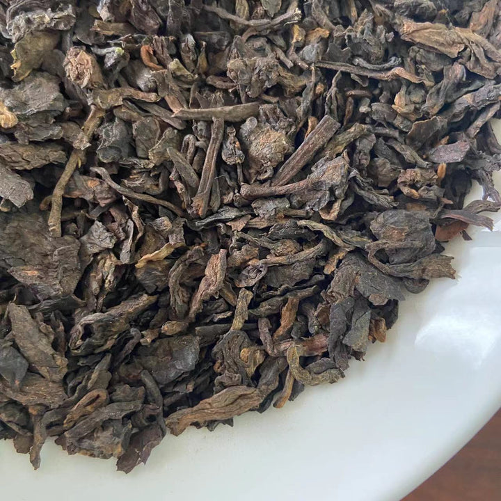 2004 TMK "Wu Ming" (Nameless) Pried Loose Leaf Puerh Ripe Tea Shou Cha