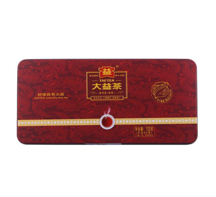 2018 DaYi "1st Grade Loose Leaf" 125g (25 bags) Loose Leaf Puerh Shou Cha Ripe Tea