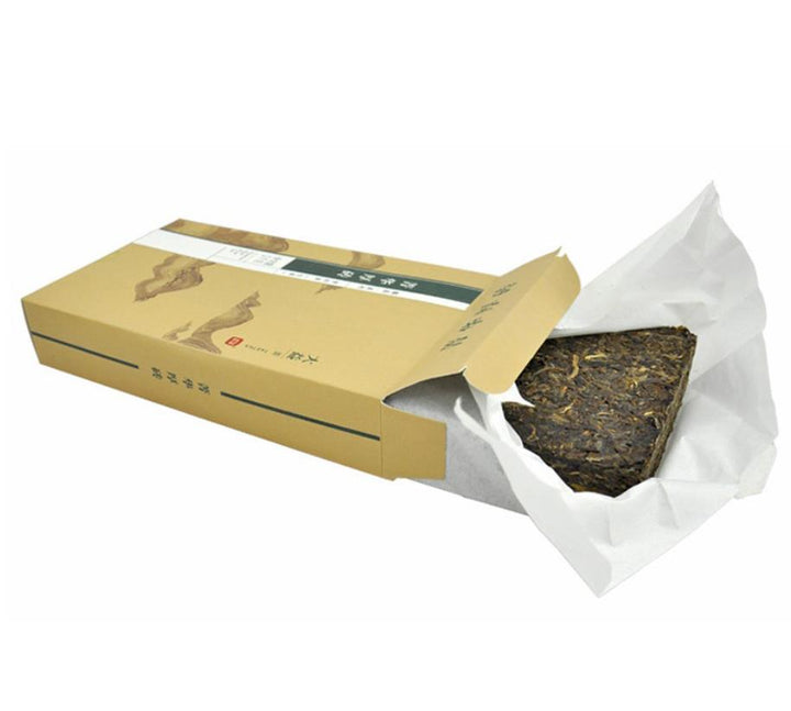 2013 DaYi "Jing Hua Hou Zhuan" (Great Leaf Thick Brick) 1000g Puerh Sheng Cha Raw Tea