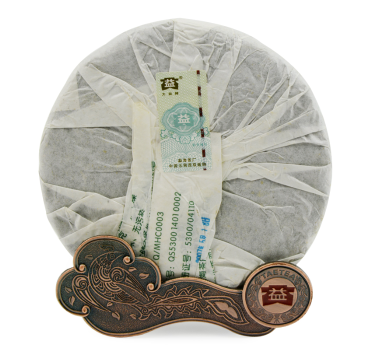 2006 DaYi "Yin Kong Que" (Silver Peacock) Cake 250g Puerh Sheng Cha Raw Tea