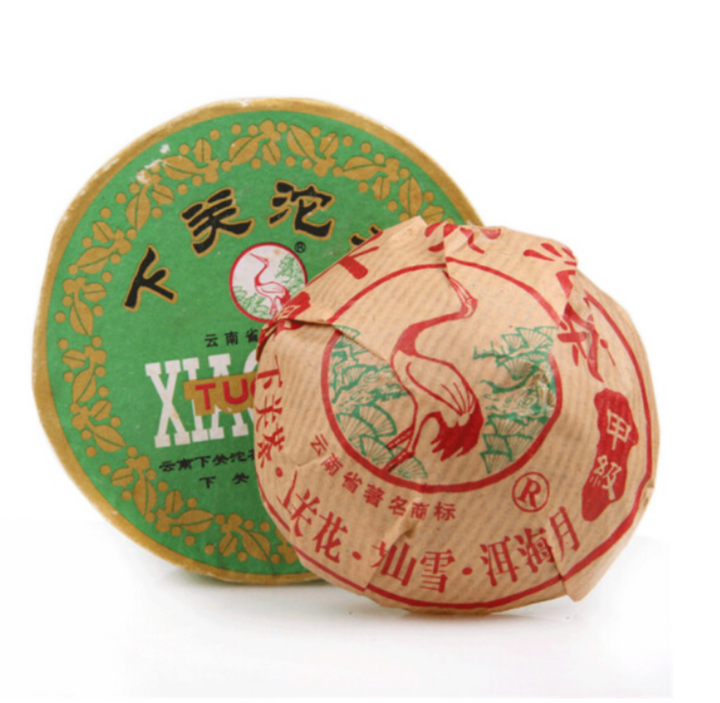 2005 XiaGuan "Jia Ji" (1st Grade-New Package) Tuo 100g Puerh Sheng Cha Raw Tea