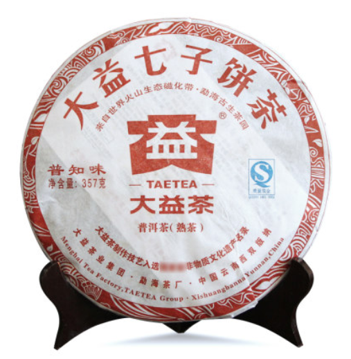 2011 DaYi "Pu Zhi Wei" (General) Cake 357g Puerh Shou Cha Ripe Tea
